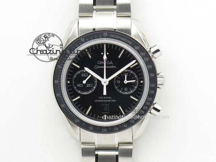 0128 Speedmaster Misson To The Moon 1:1 Best Edition Black Dial On Nylon Strap Quartz UrbanChic 7856